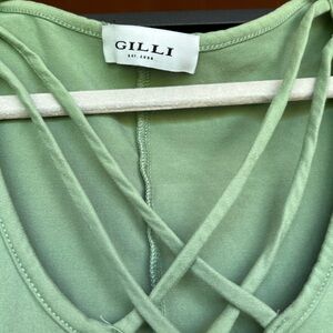 Gilli Green Casual Dress